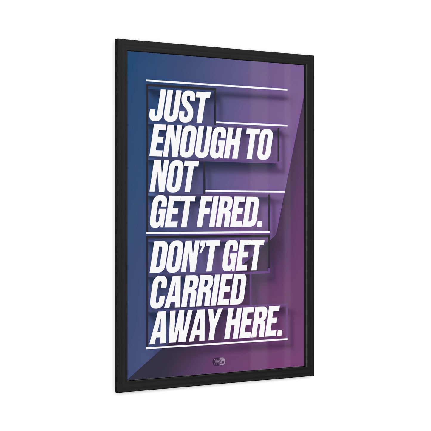 Just Enough - Poster
