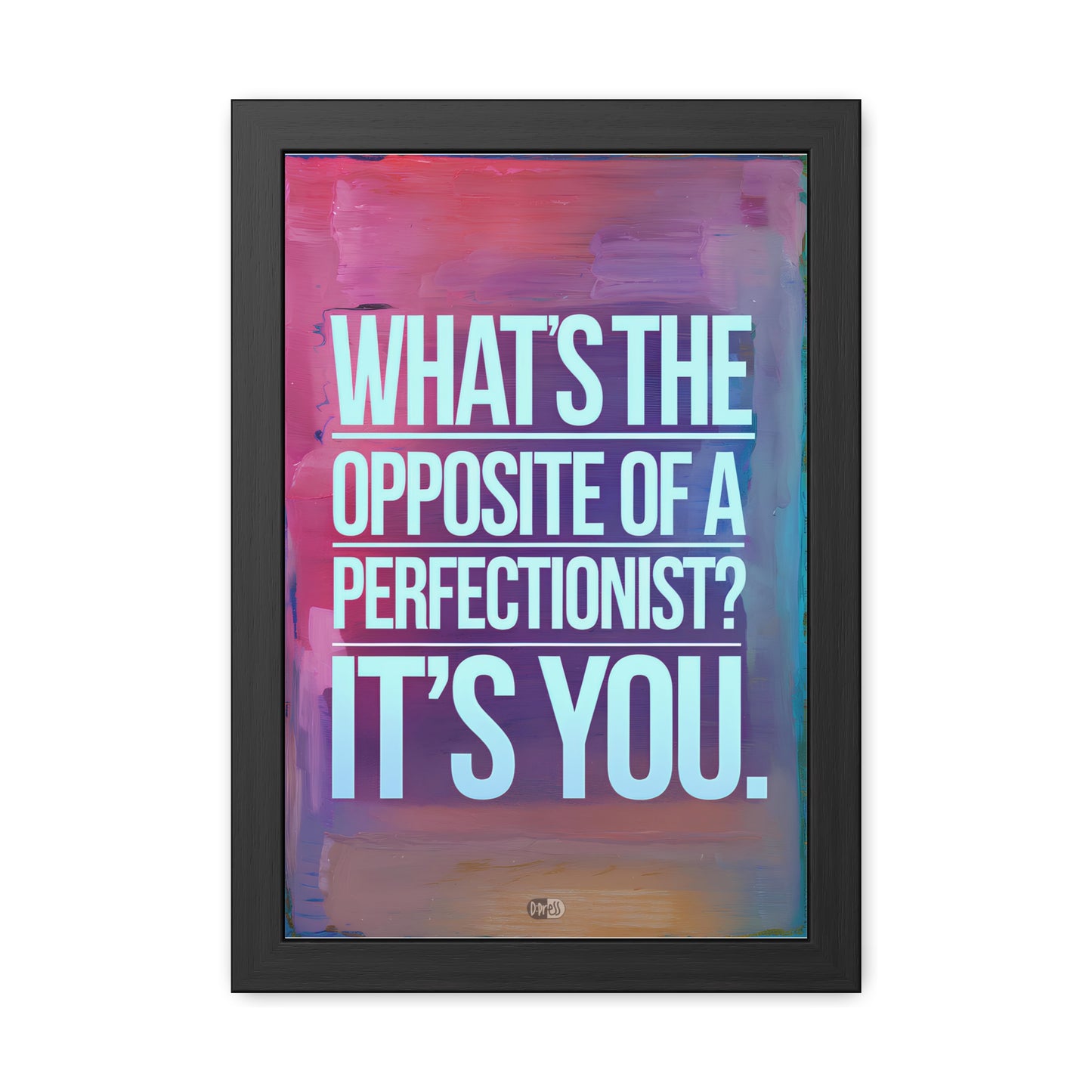 Perfectionism - Colorful