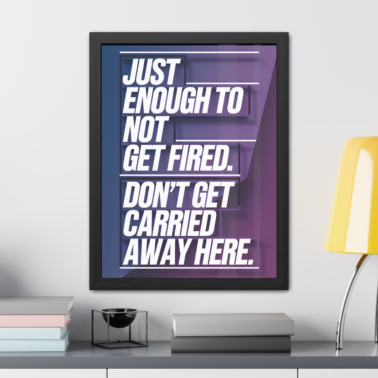 Just Enough - Poster