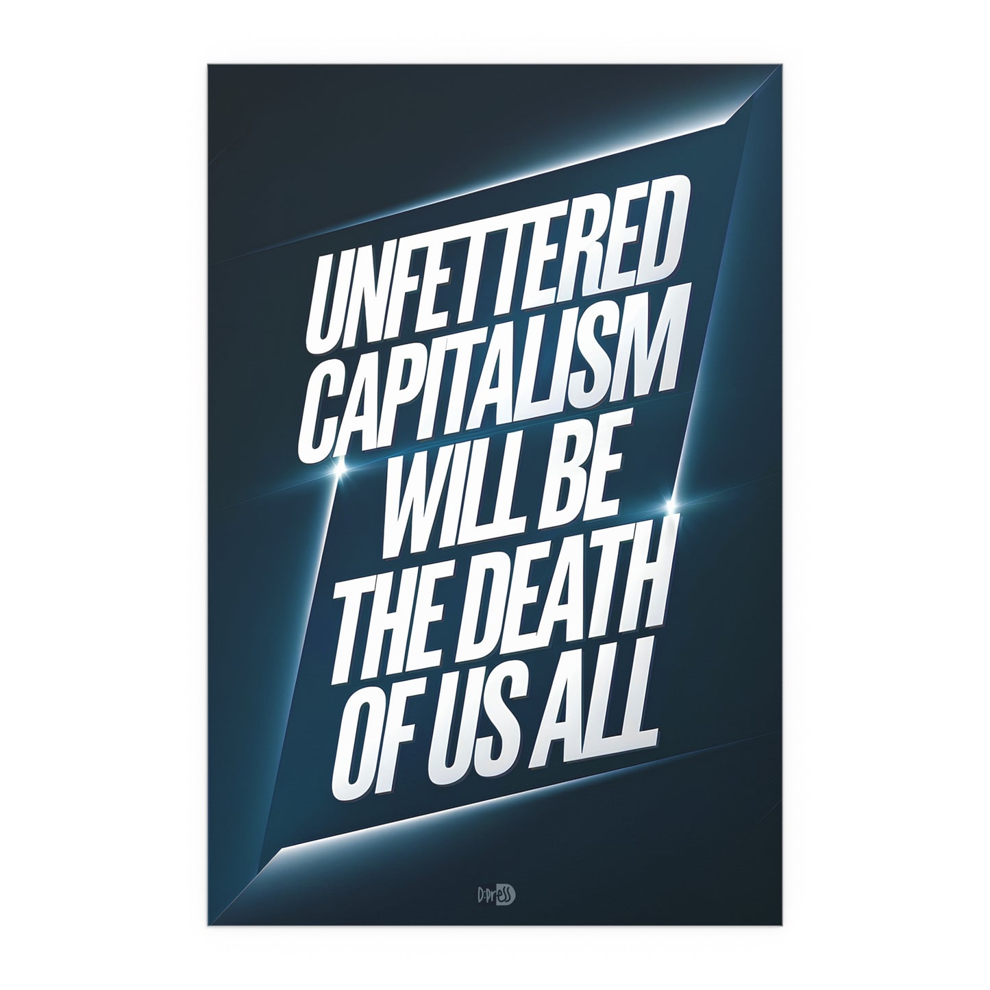 Capitalism - Sleek Poster
