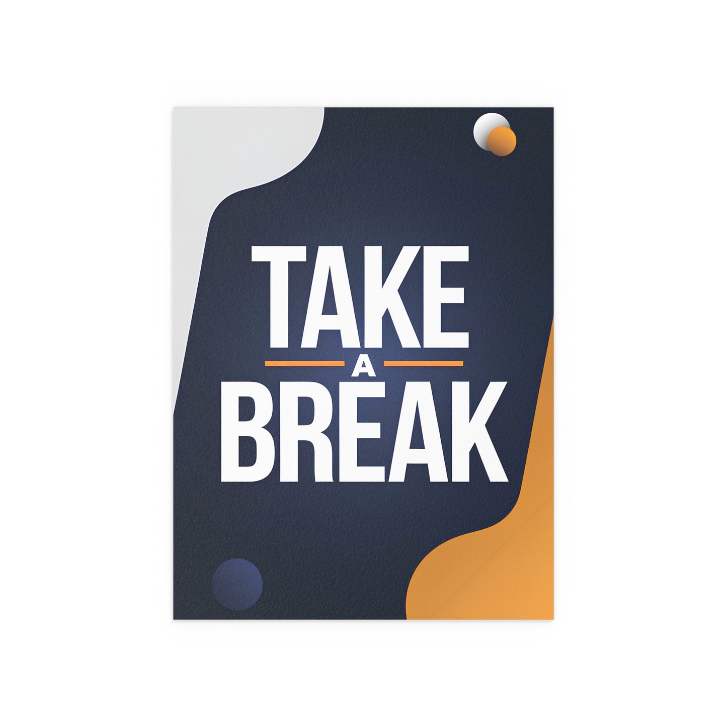 Take a Break - Sports Poster