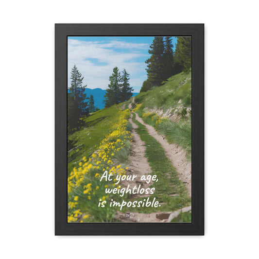 Weightloss - Trail - Framed
