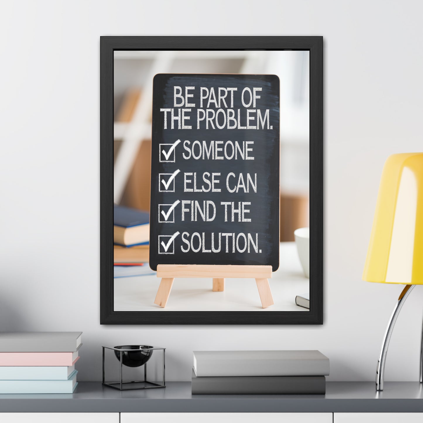 Problem Solution - Chalkboard