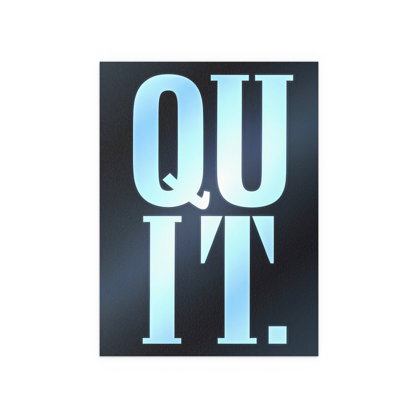 Quit - Military Font