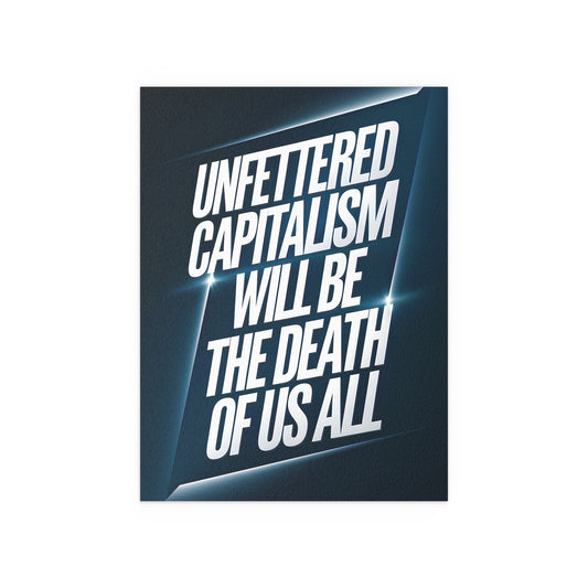 Capitalism - Sleek Poster