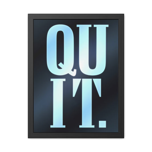 Quit - Military Font