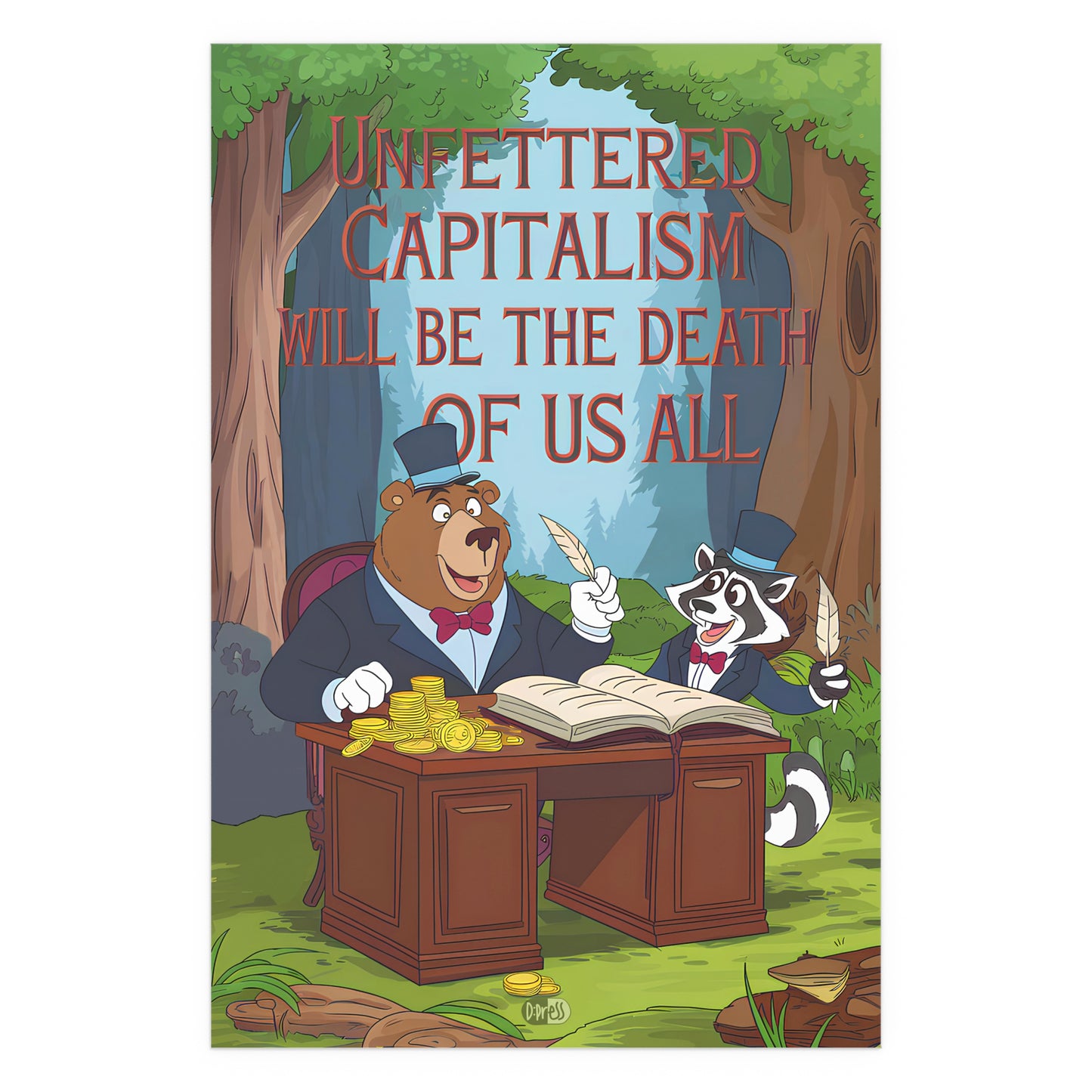 Capitalism - Cartoon Animals