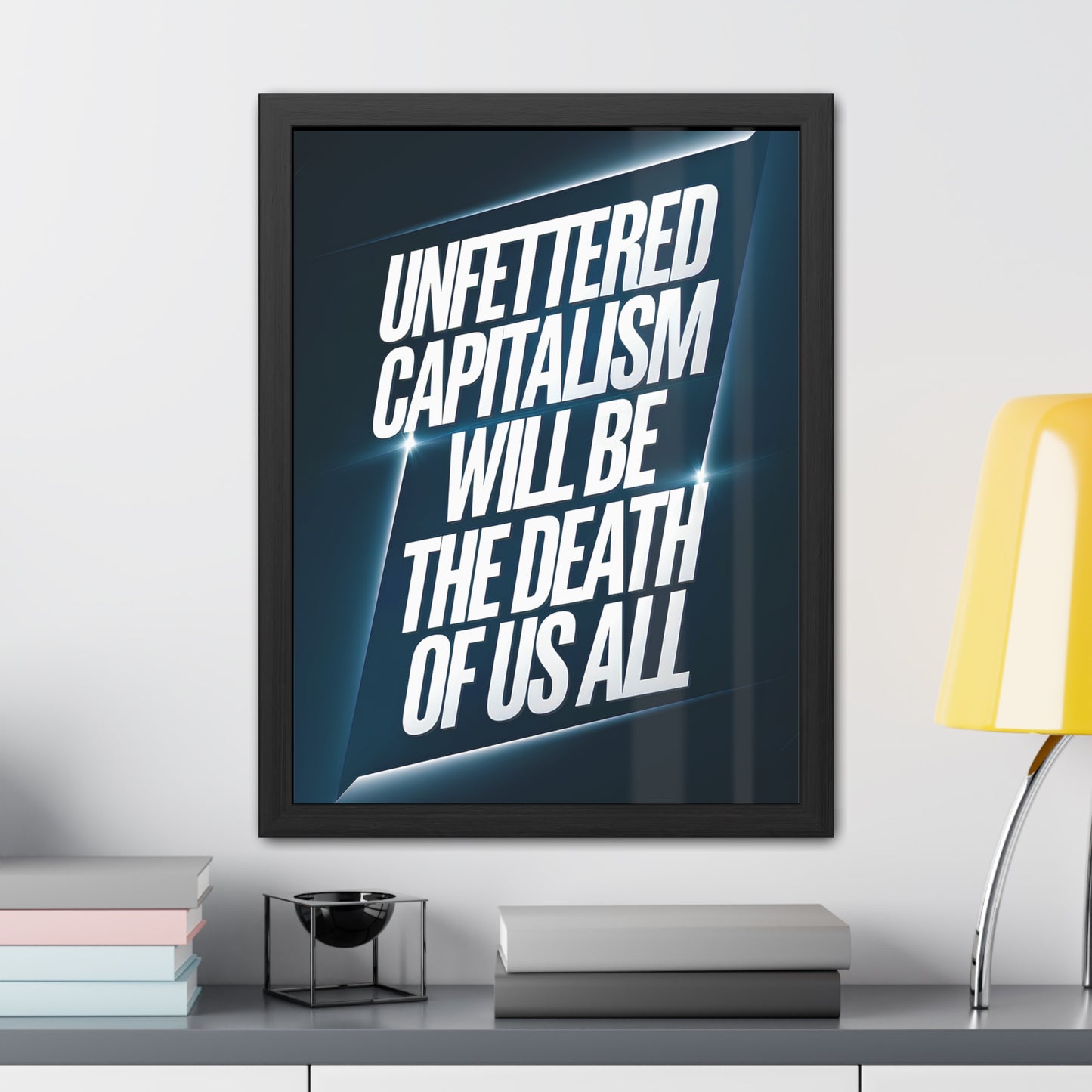 Capitalism - Sleek Poster