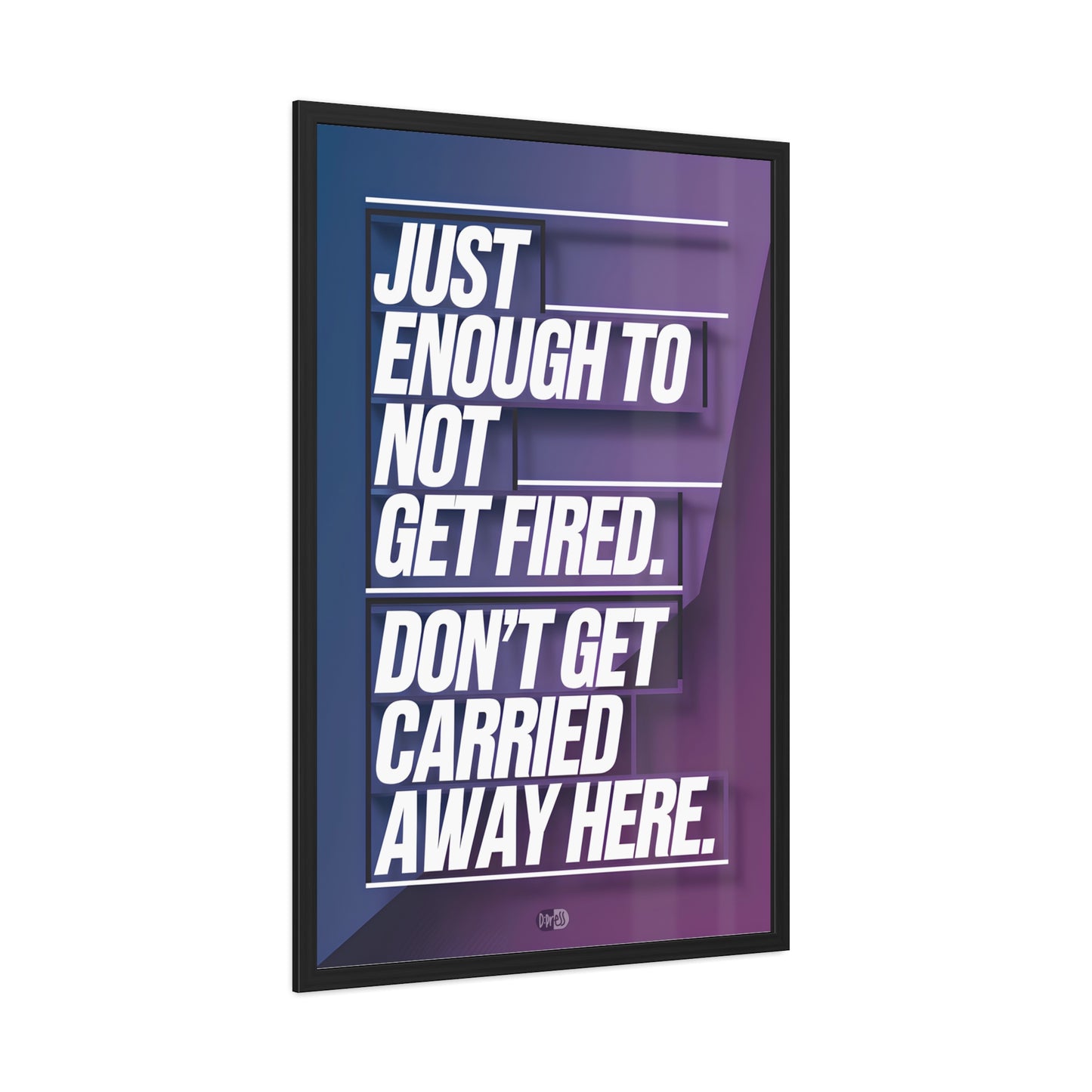 Just Enough - Poster