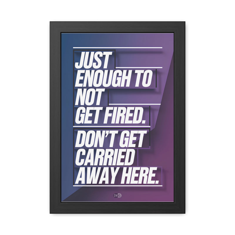 Just Enough - Poster
