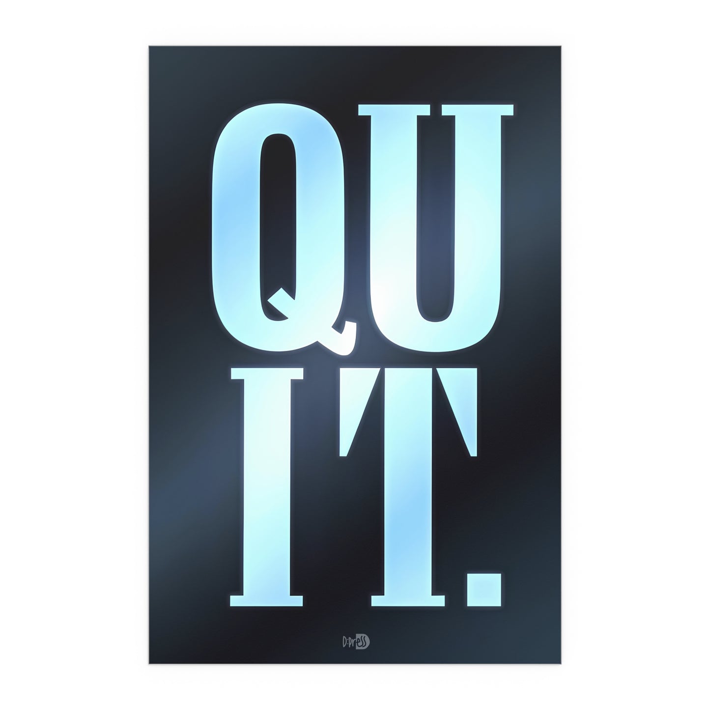 Quit - Military Font