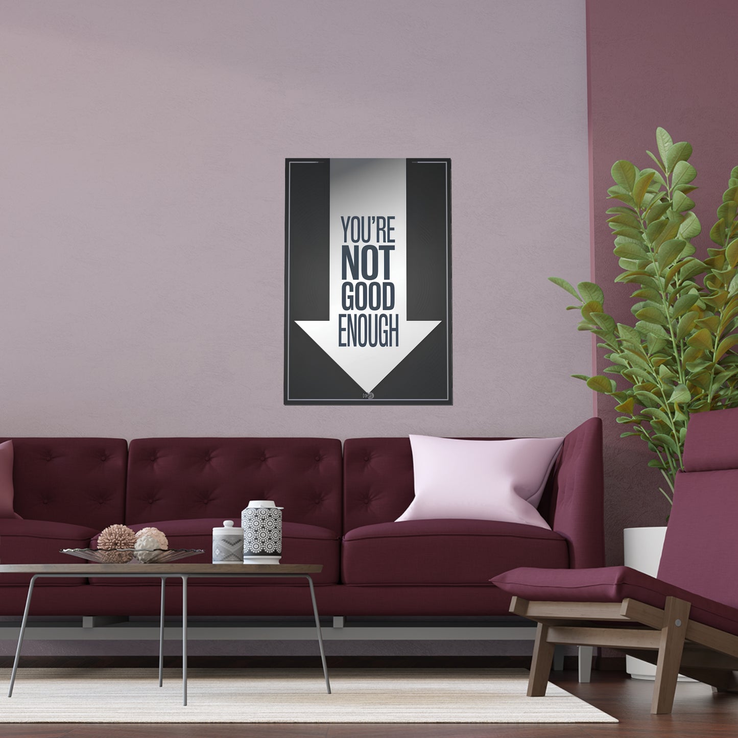 Not Good Enough - Down Arrow