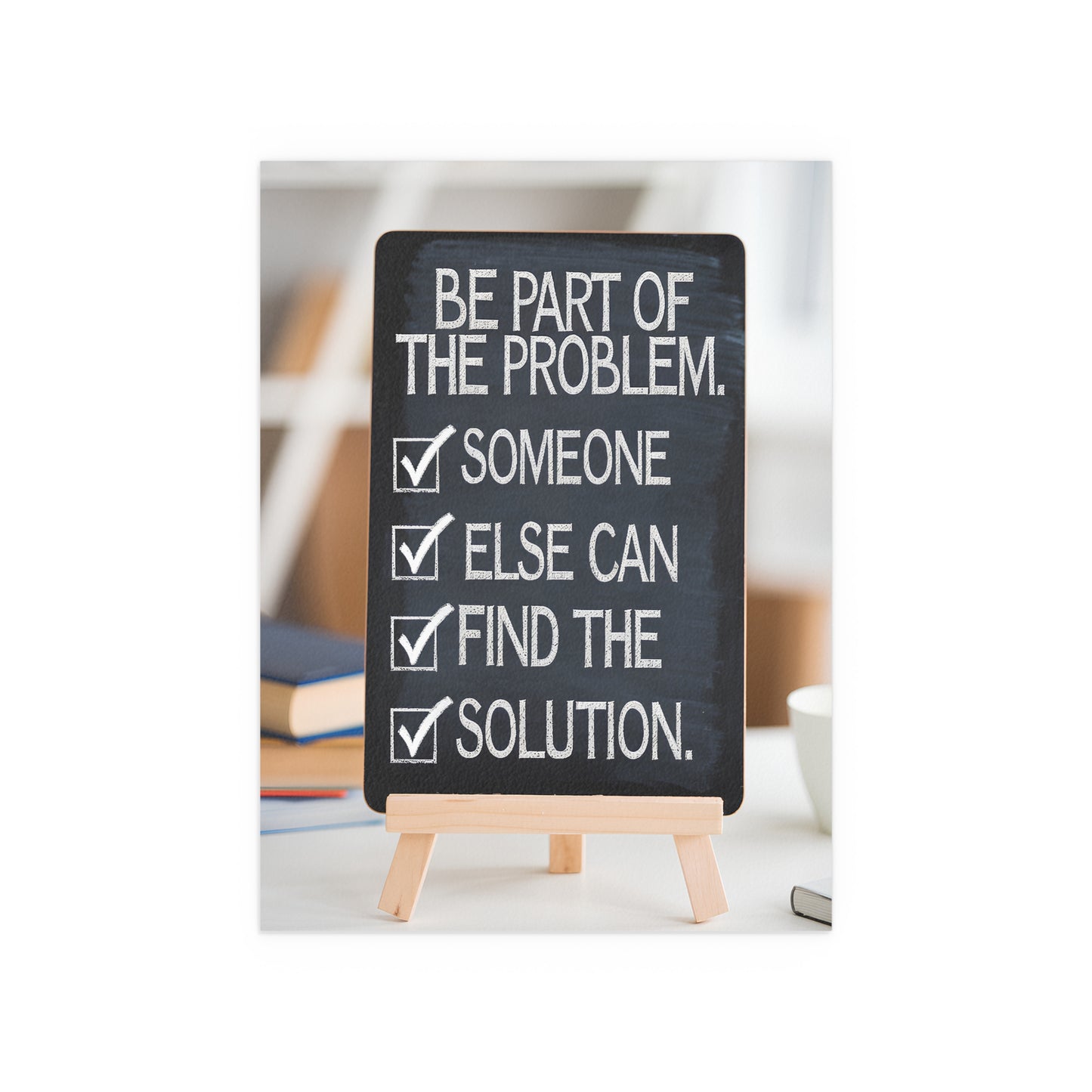 Problem Solution - Chalkboard