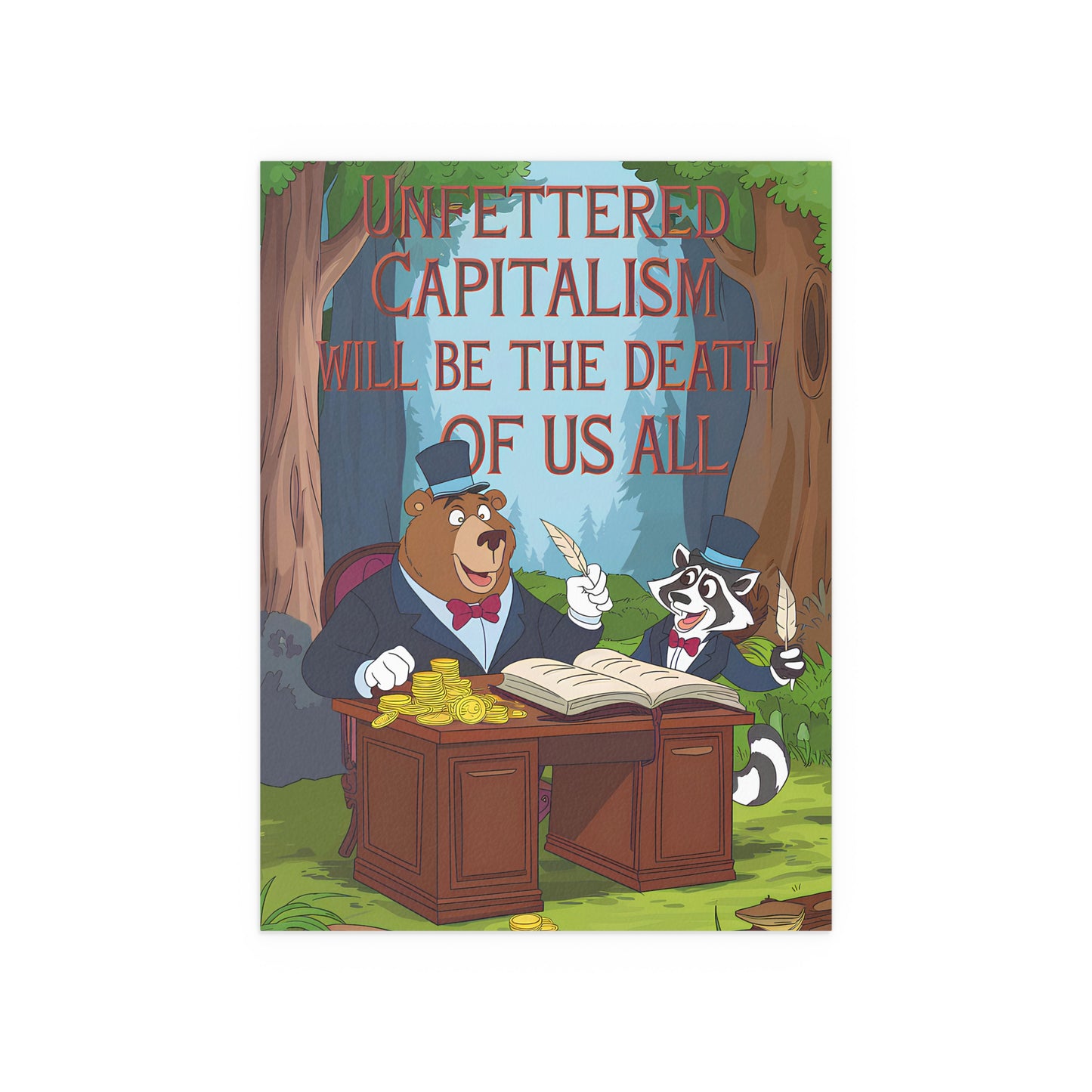 Capitalism - Cartoon Animals