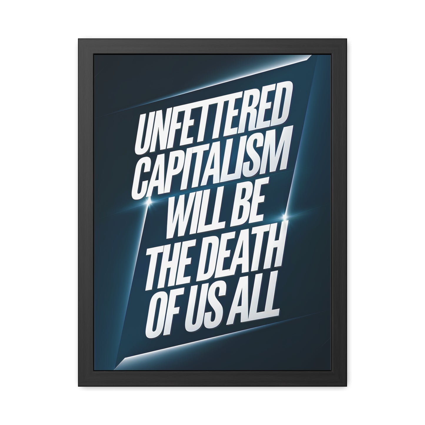Capitalism - Sleek Poster