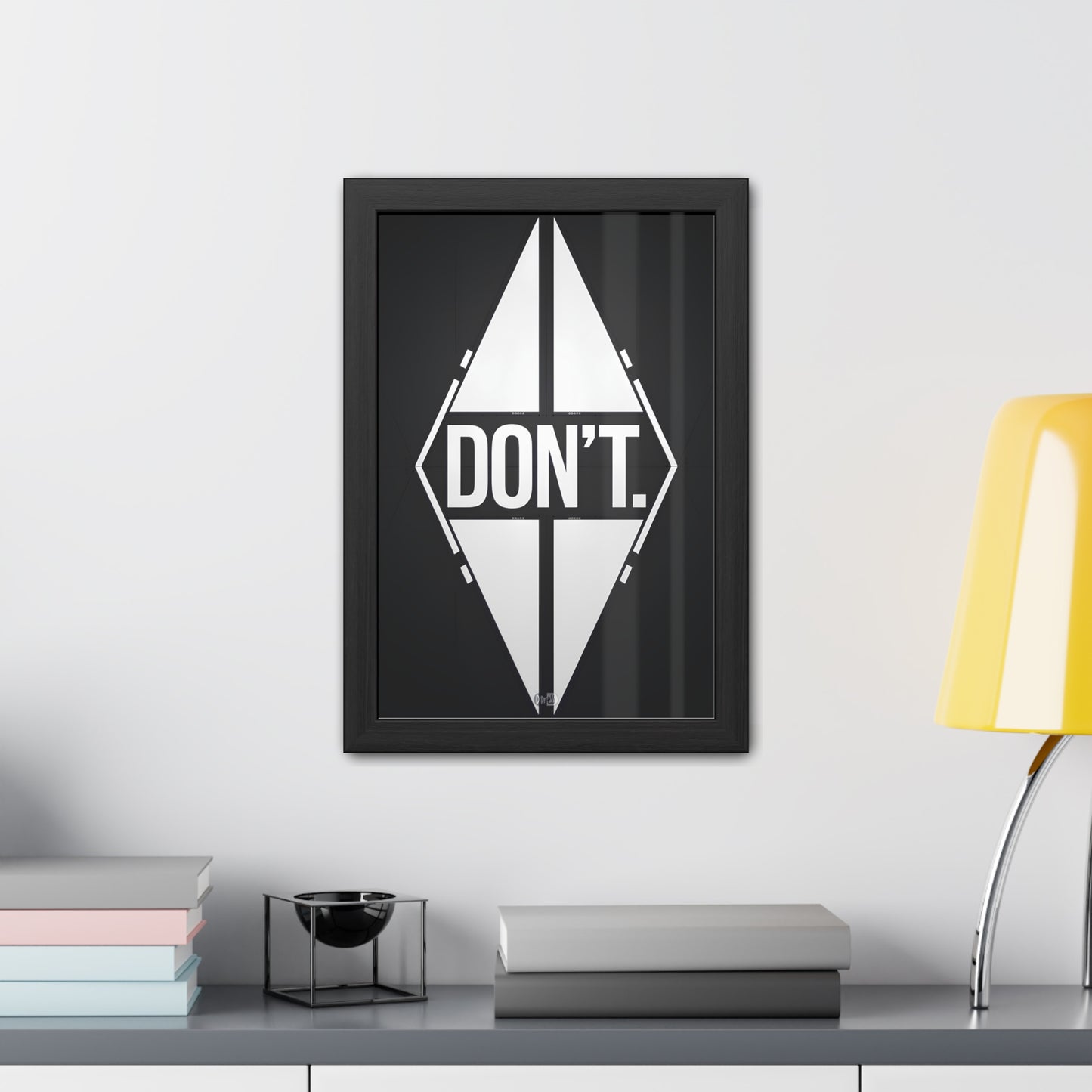 Don't - Diamond B&W