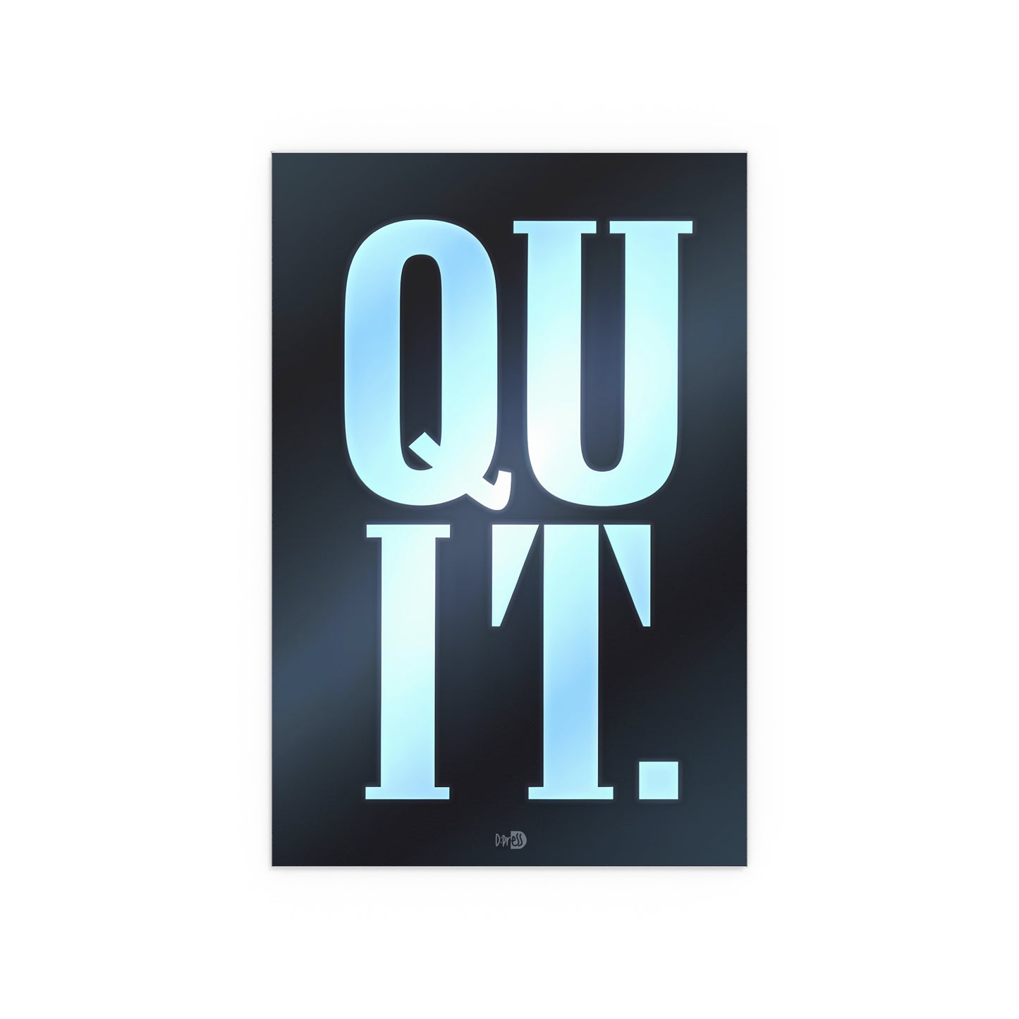 Quit - Military Font