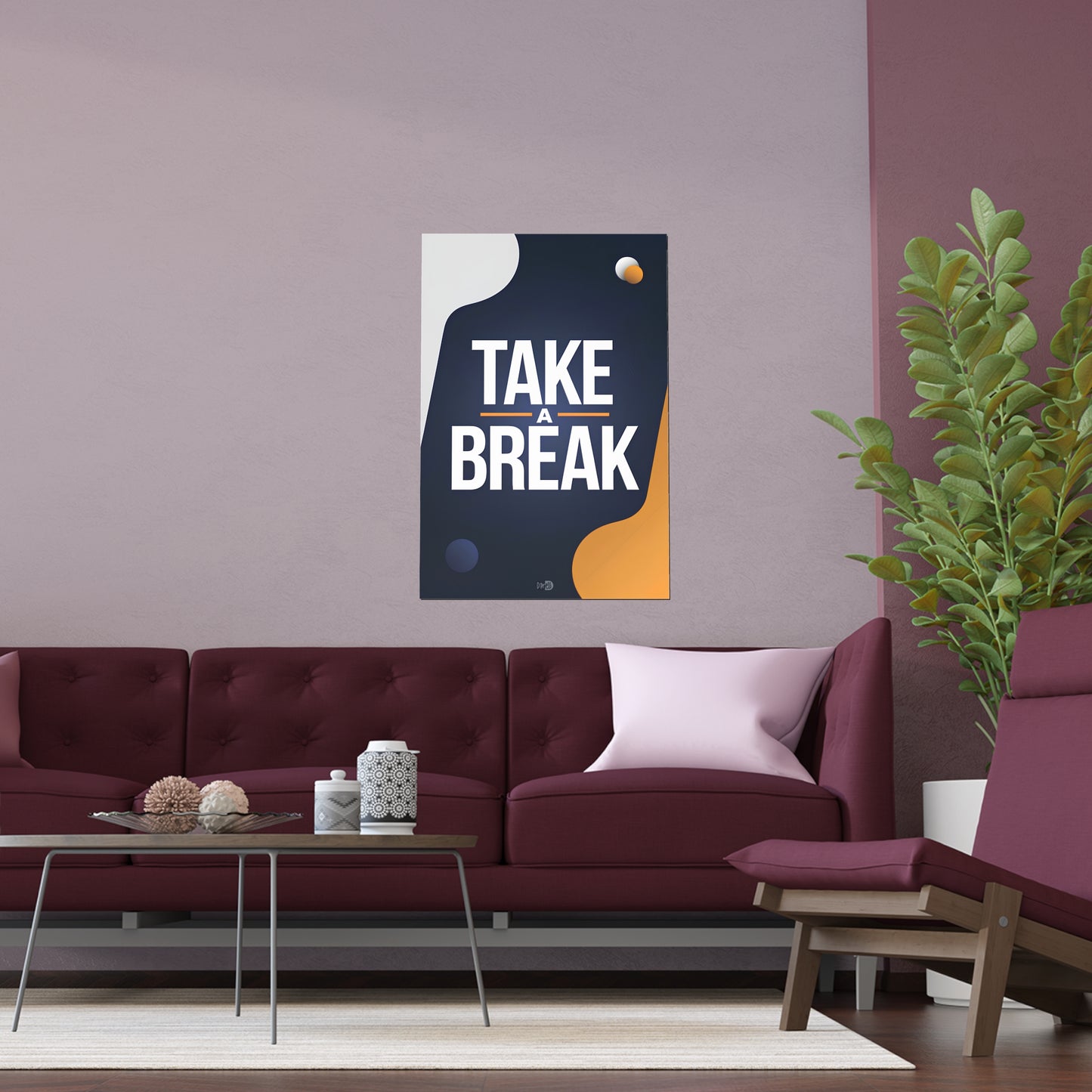 Take a Break - Sports Poster