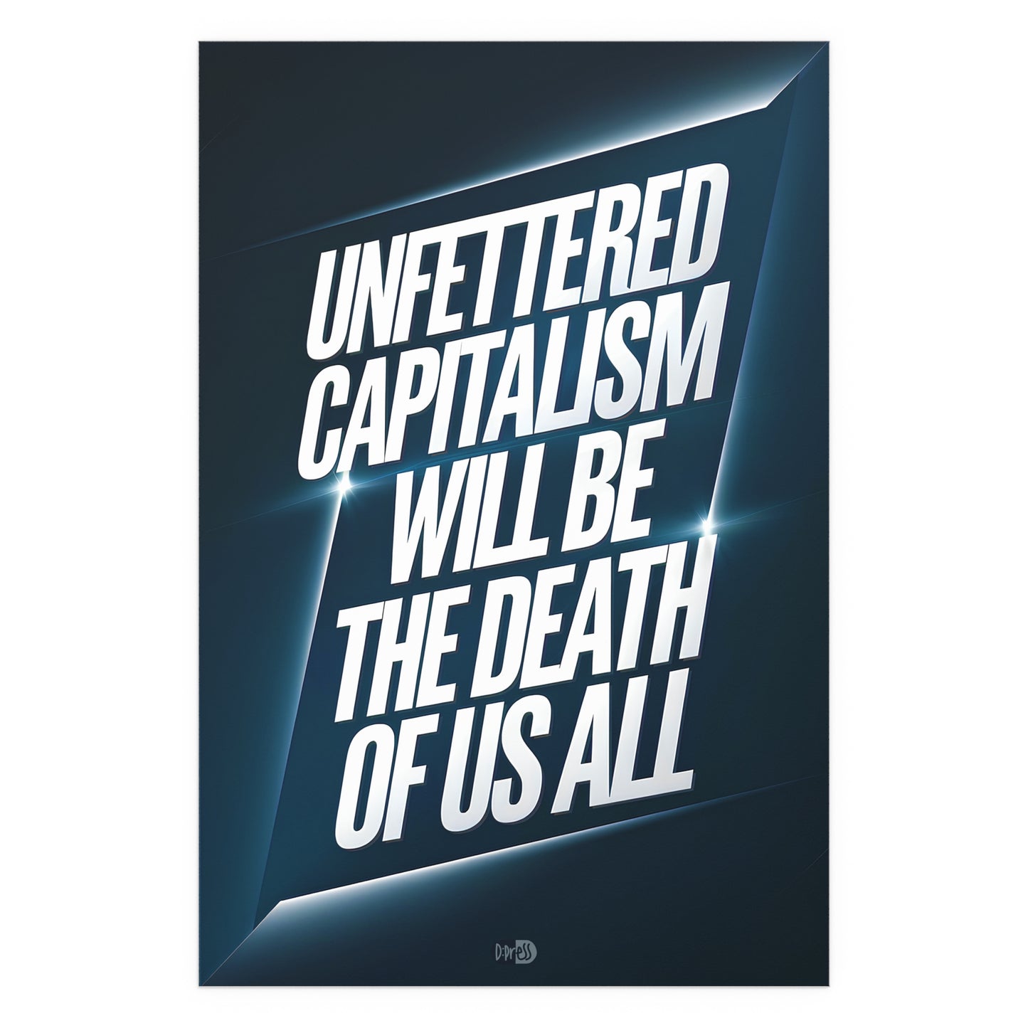 Capitalism - Sleek Poster