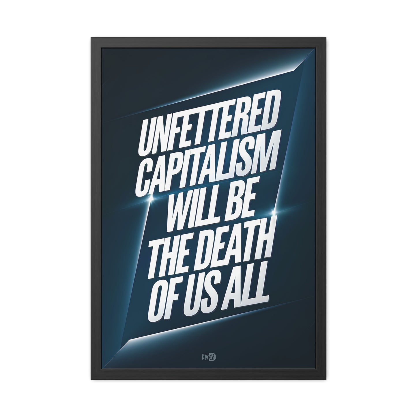 Capitalism - Sleek Poster