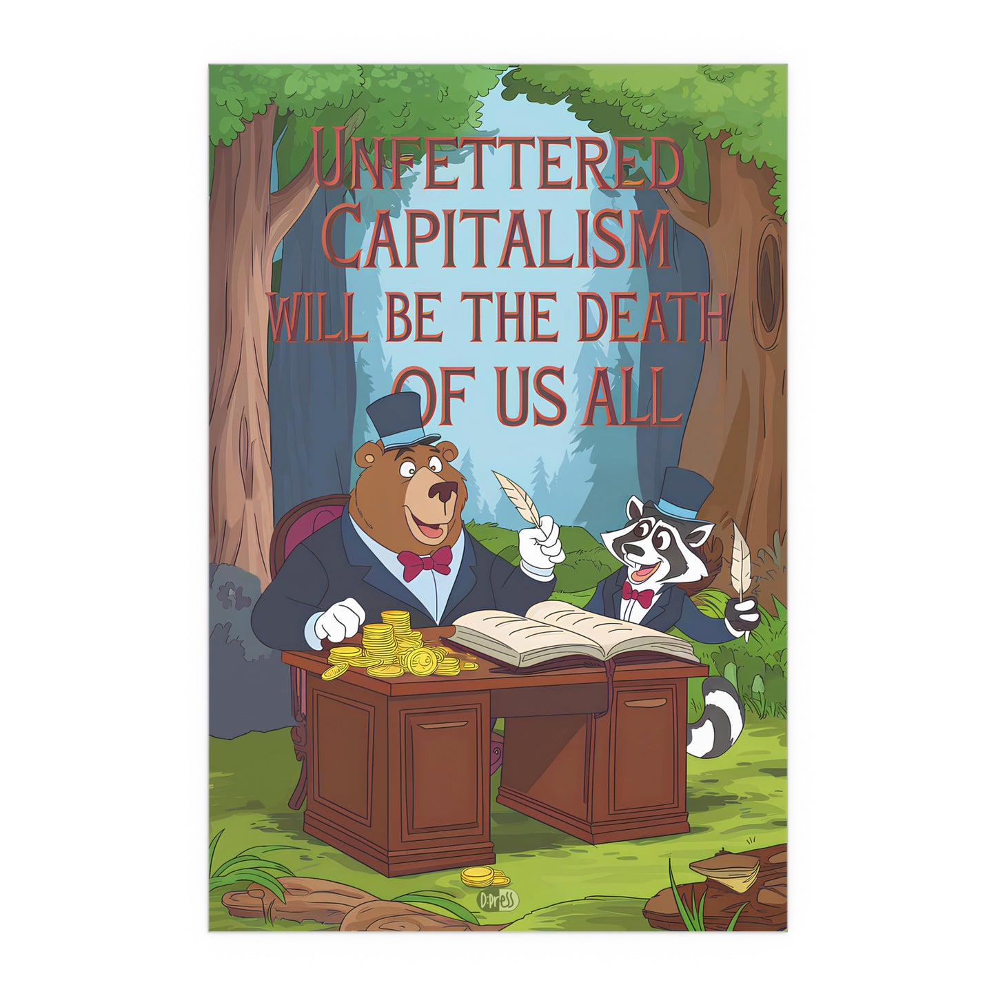 Capitalism - Cartoon Animals