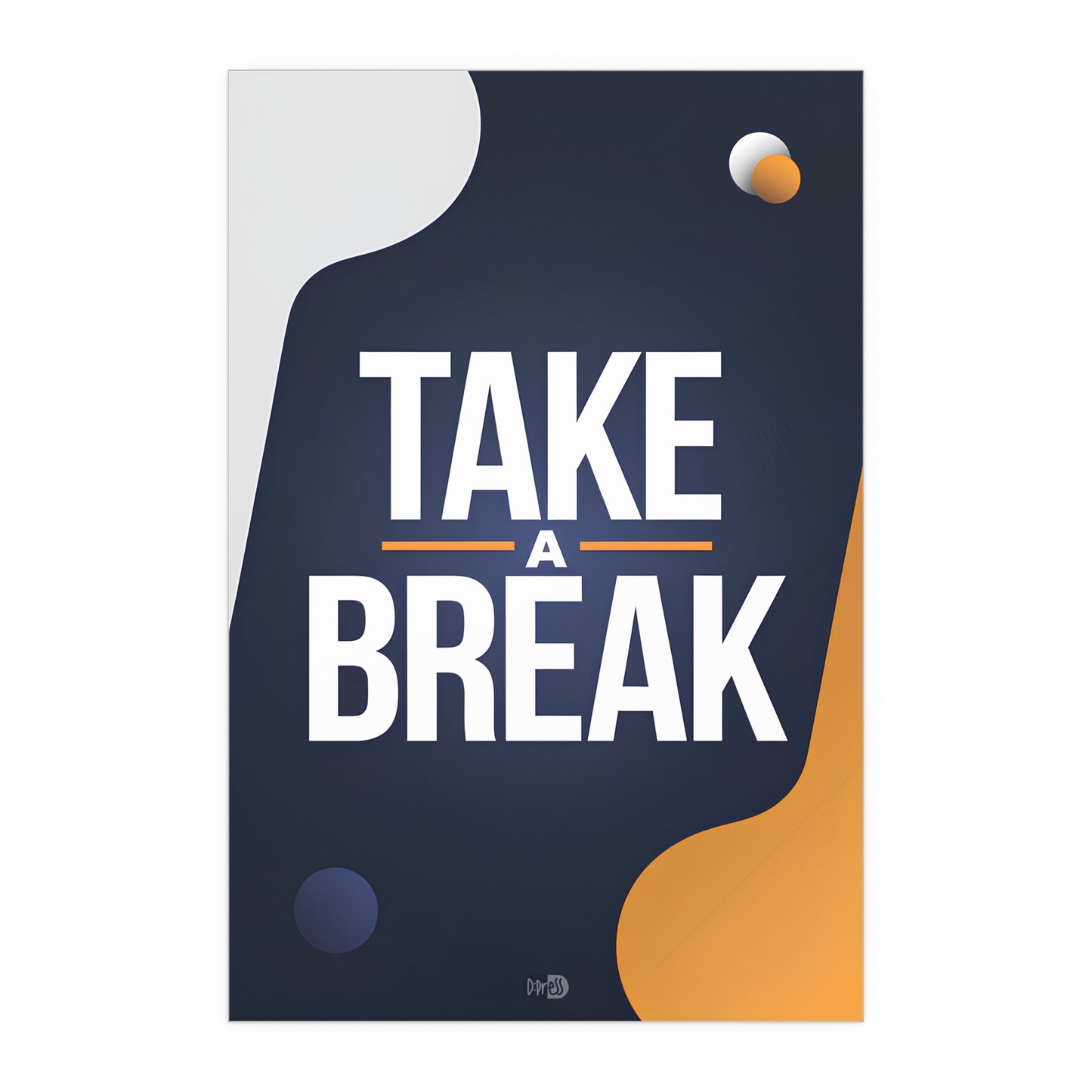 Take a Break - Sports Poster