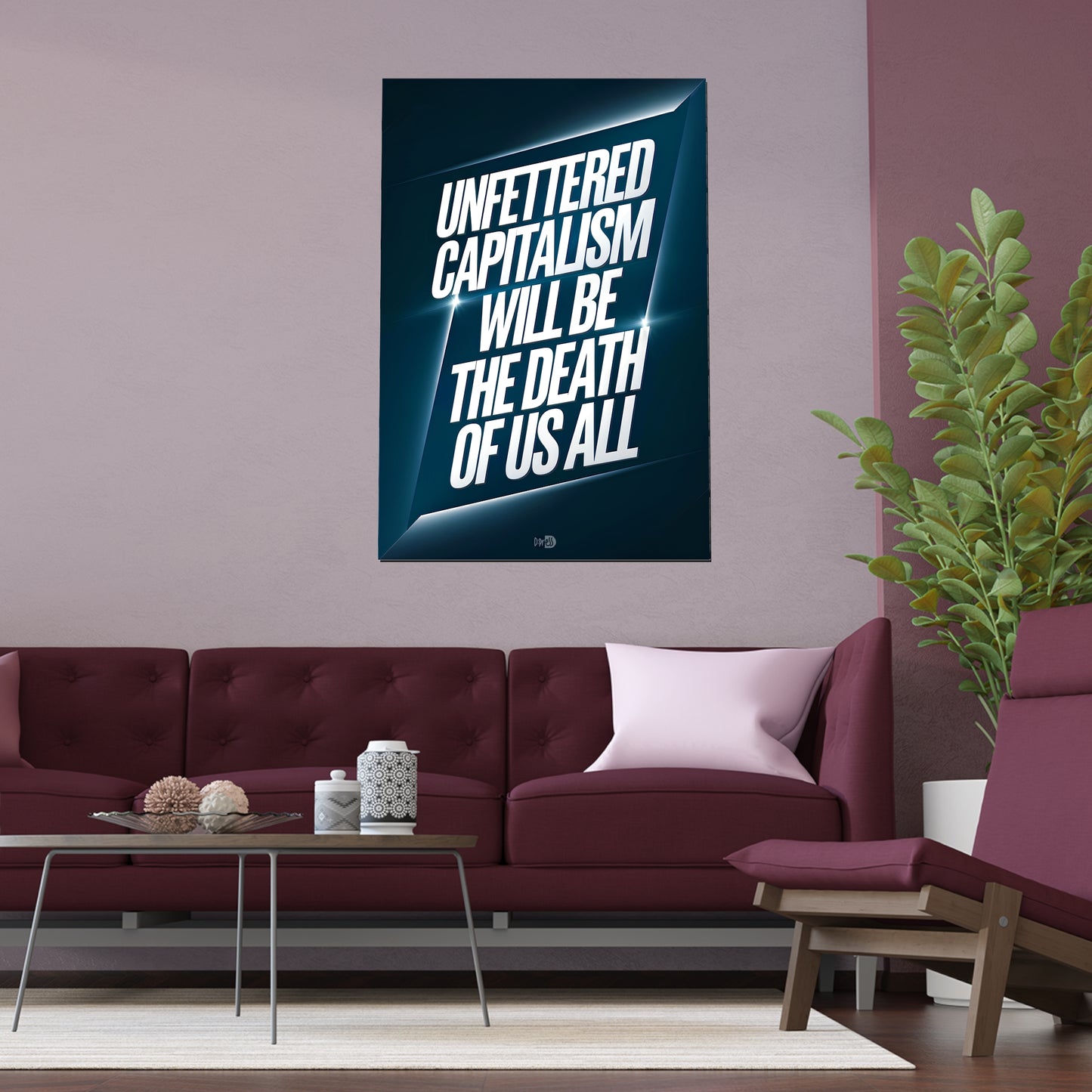 Capitalism - Sleek Poster