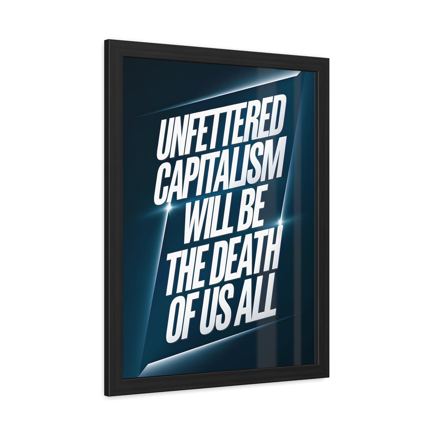 Capitalism - Sleek Poster
