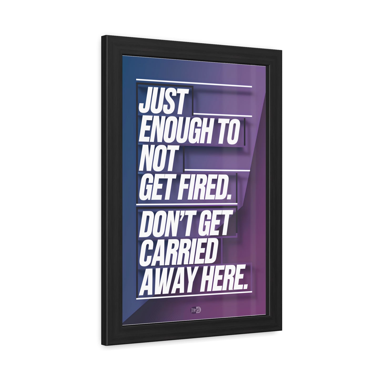 Just Enough - Poster