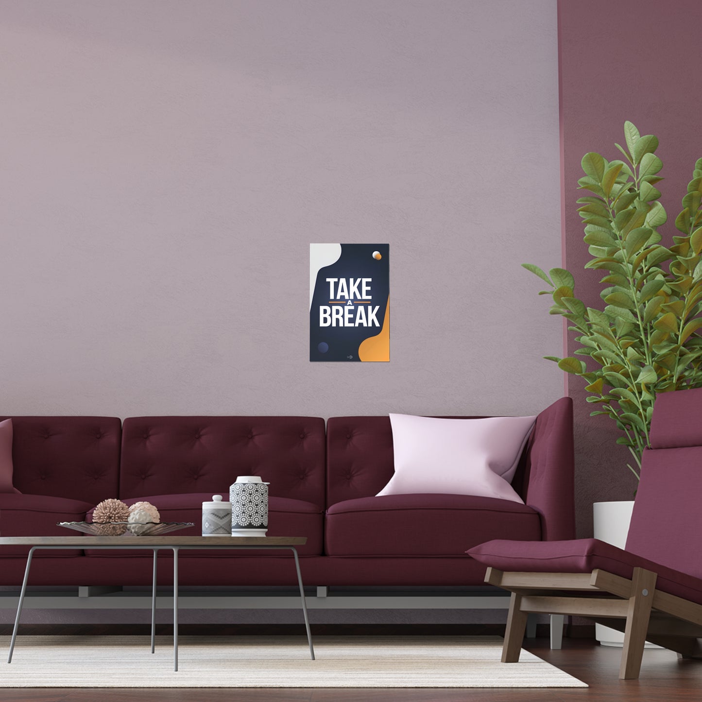 Take a Break - Sports Poster