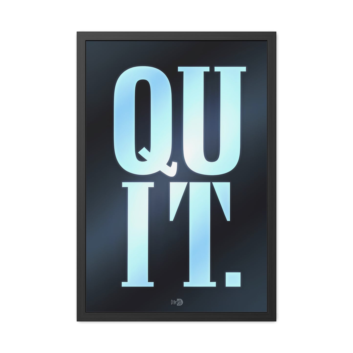 Quit - Military Font